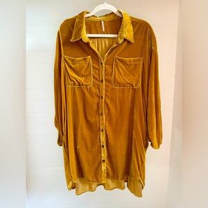 Free People Velvet Tunic